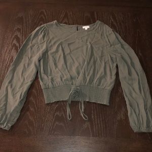 1 Love Fire, Gently Used, Green Blouse